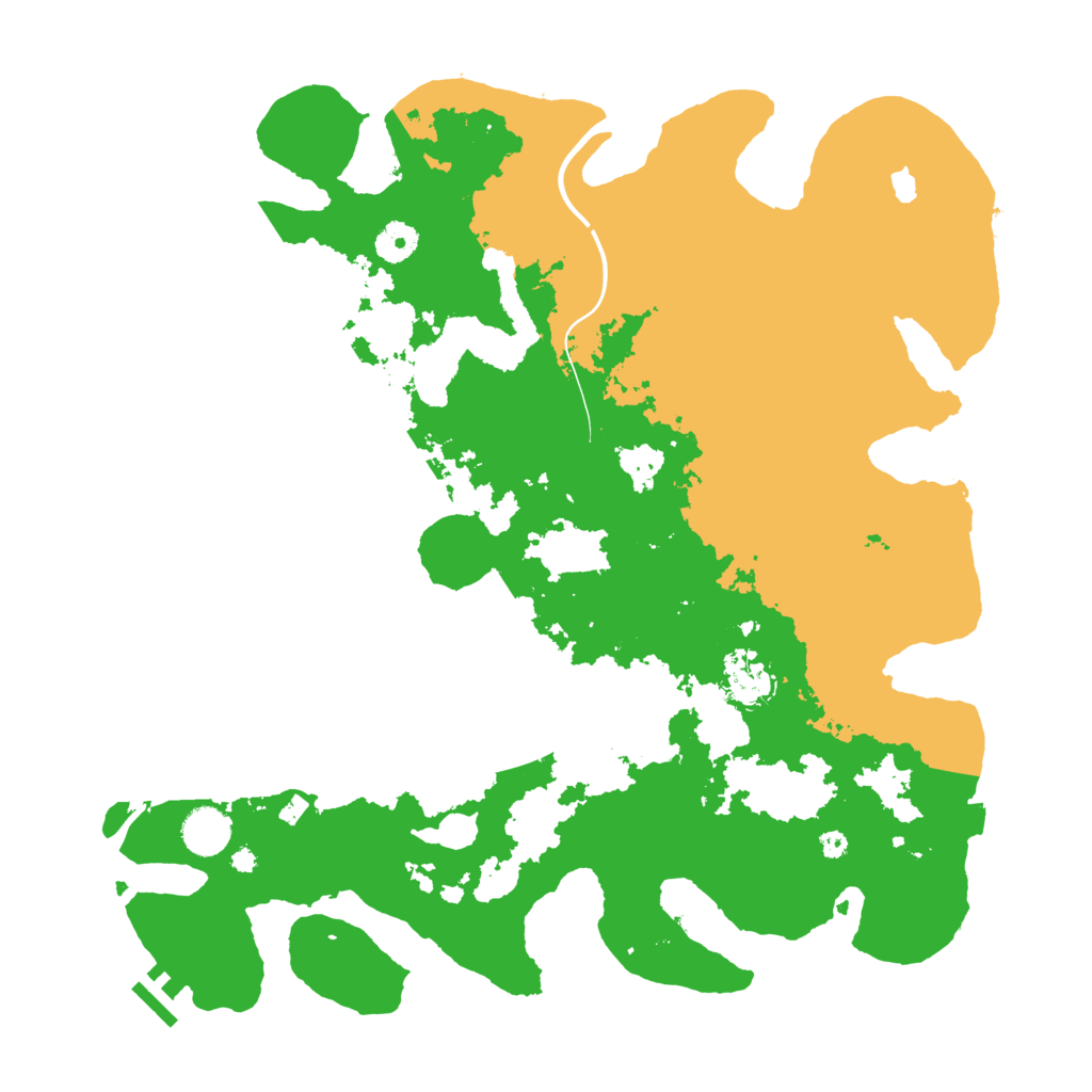 Biome Rust Map: Procedural Map, Size: 4000, Seed: 1904774847