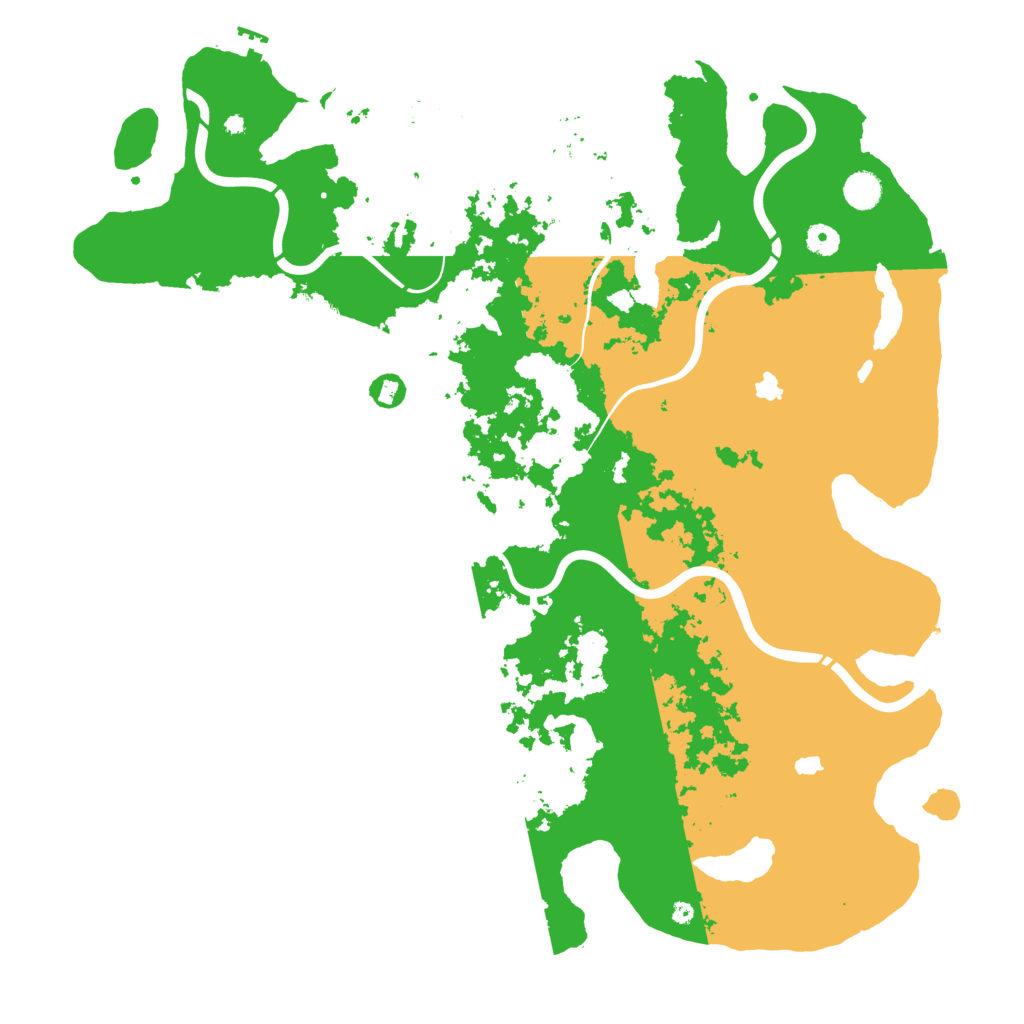 Biome Rust Map: Procedural Map, Size: 4732, Seed: 4033075