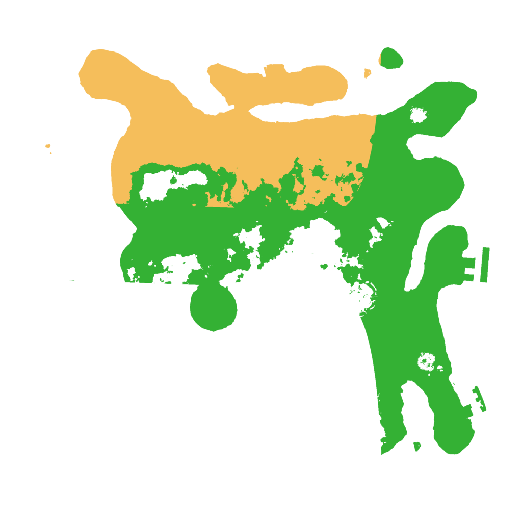 Biome Rust Map: Procedural Map, Size: 3000, Seed: 572697811