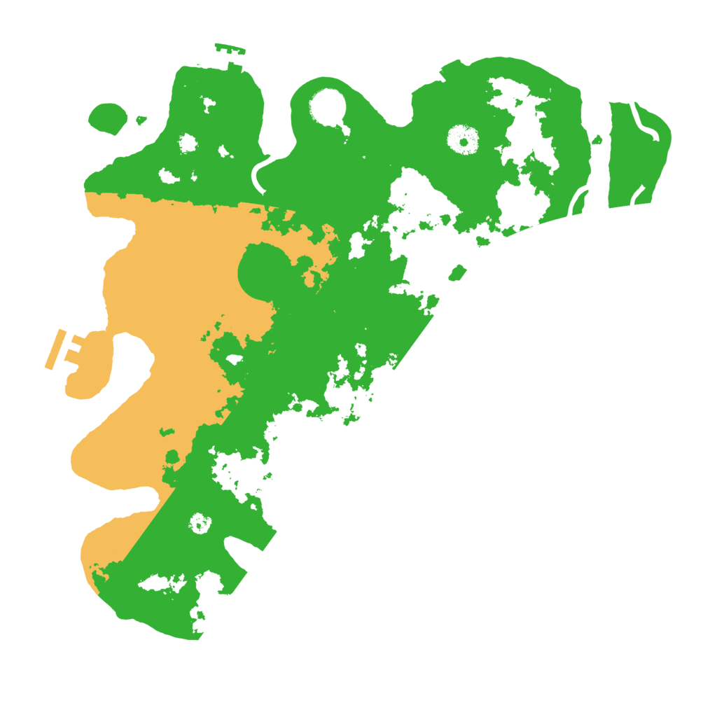 Biome Rust Map: Procedural Map, Size: 3500, Seed: 1555533494