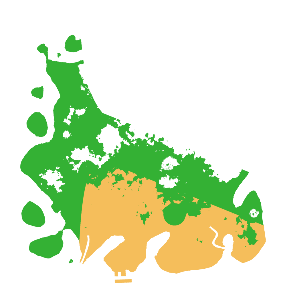 Biome Rust Map: Procedural Map, Size: 3500, Seed: 1647904178