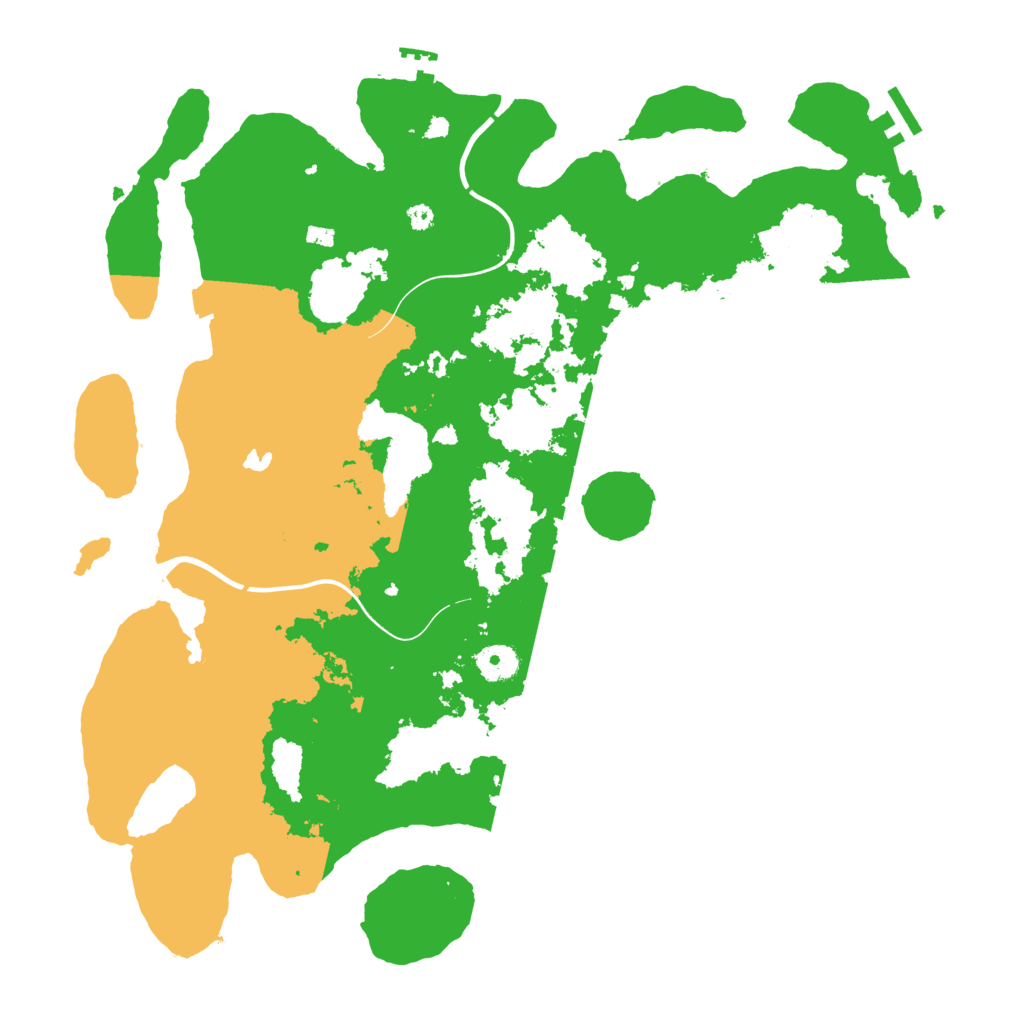 Biome Rust Map: Procedural Map, Size: 4000, Seed: 1710440636