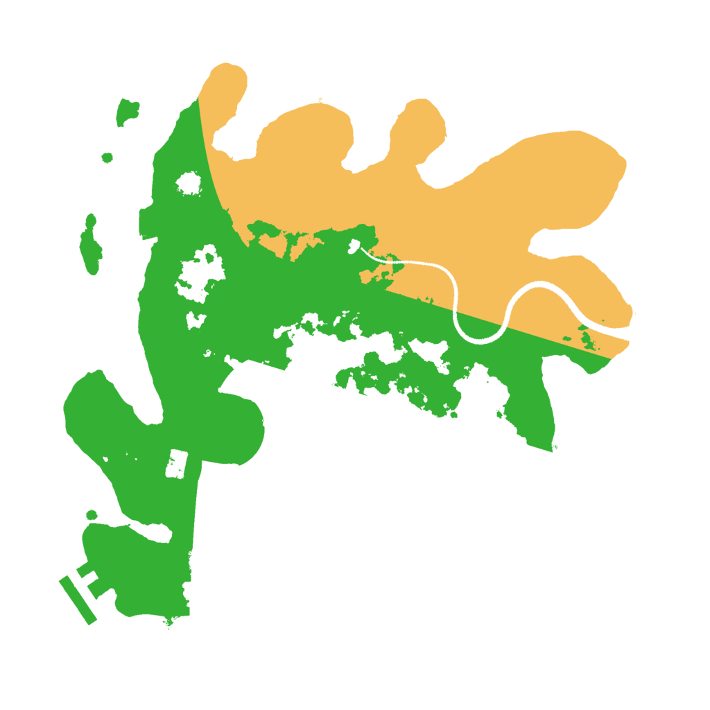Biome Rust Map: Procedural Map, Size: 2675, Seed: 9899