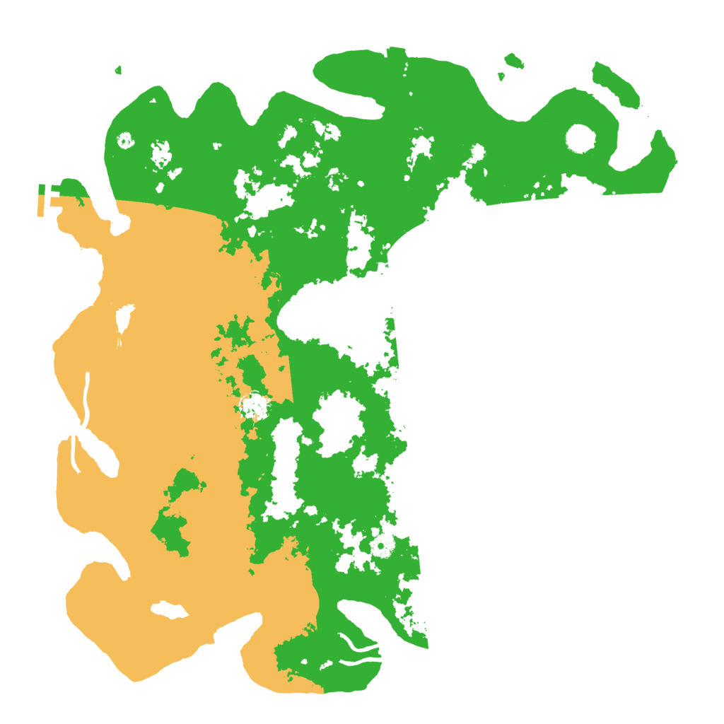Biome Rust Map: Procedural Map, Size: 4500, Seed: 1986720801