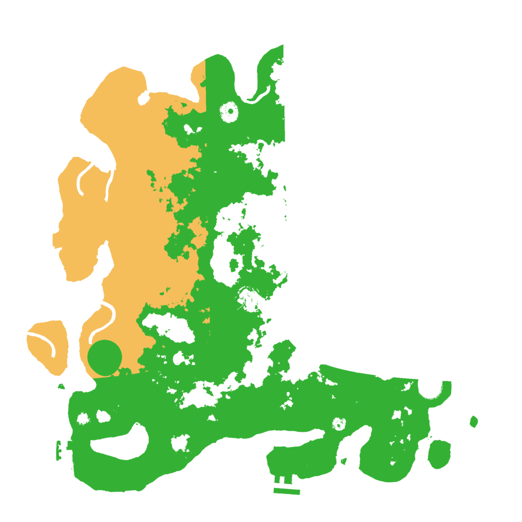 Biome Rust Map: Procedural Map, Size: 4000, Seed: 25742156