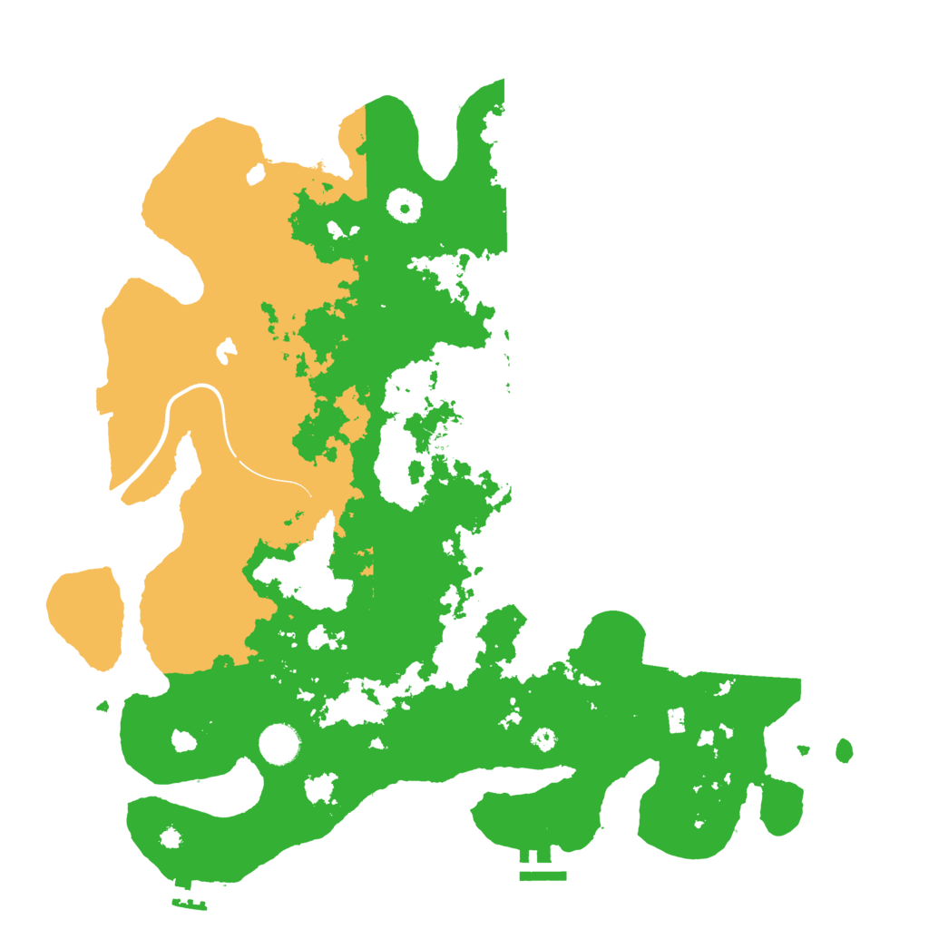 Biome Rust Map: Procedural Map, Size: 4000, Seed: 25742156