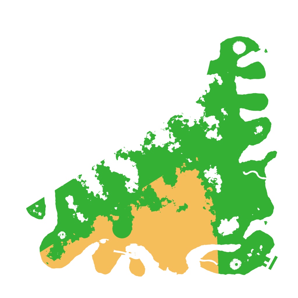 Biome Rust Map: Procedural Map, Size: 4096, Seed: 2024060621
