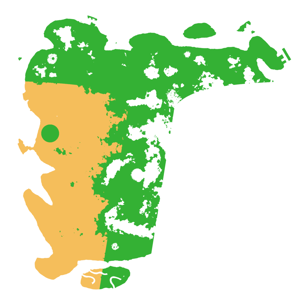 Biome Rust Map: Procedural Map, Size: 4500, Seed: 1897020476