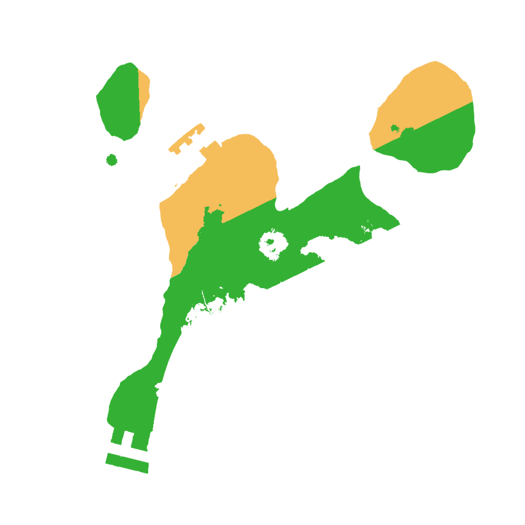 Biome Rust Map: Procedural Map, Size: 1900, Seed: 995