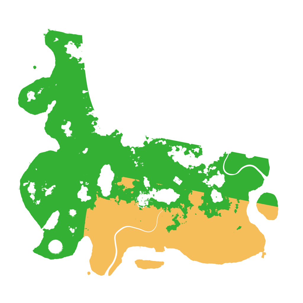 Biome Rust Map: Procedural Map, Size: 3800, Seed: 1847255940