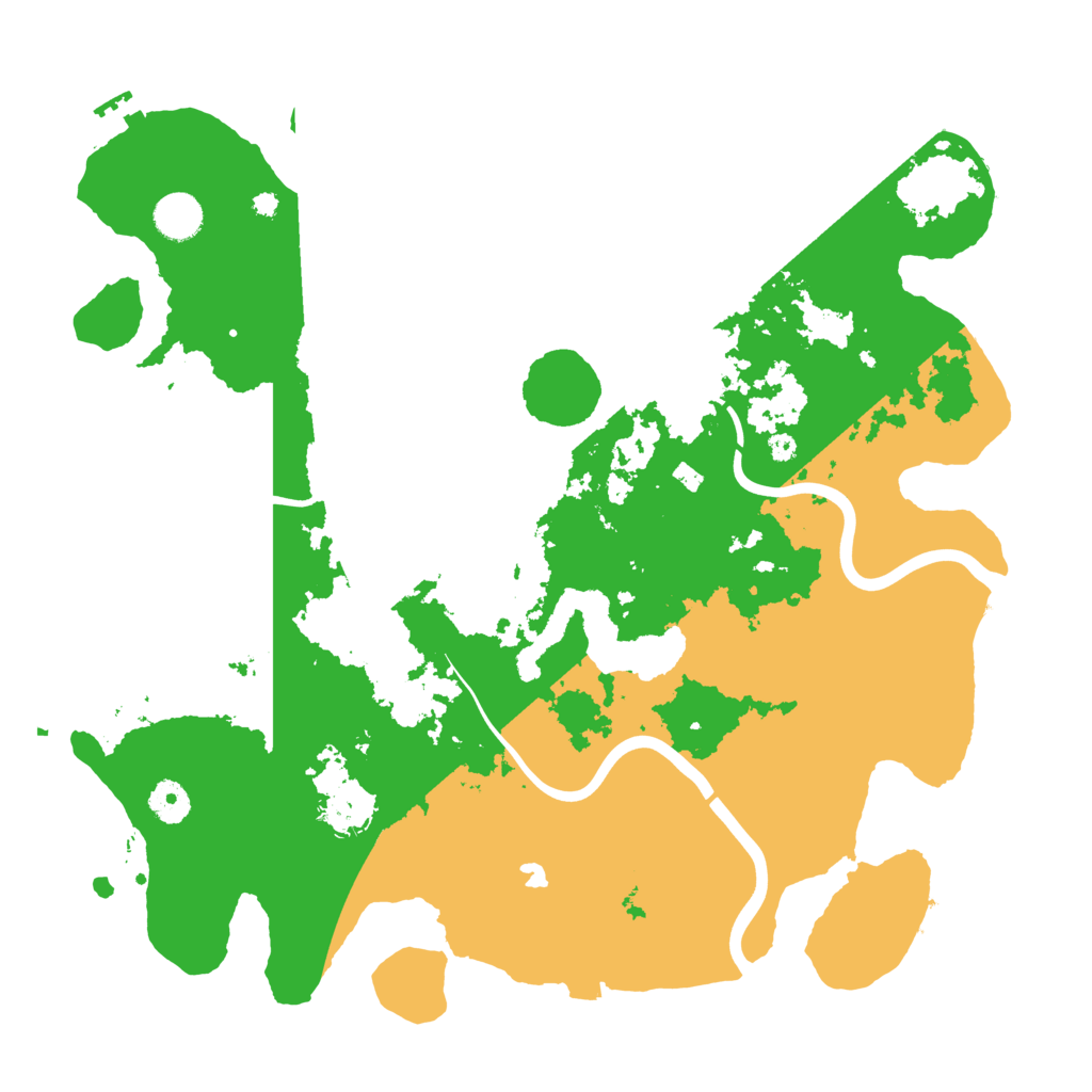 Biome Rust Map: Procedural Map, Size: 4000, Seed: 925817