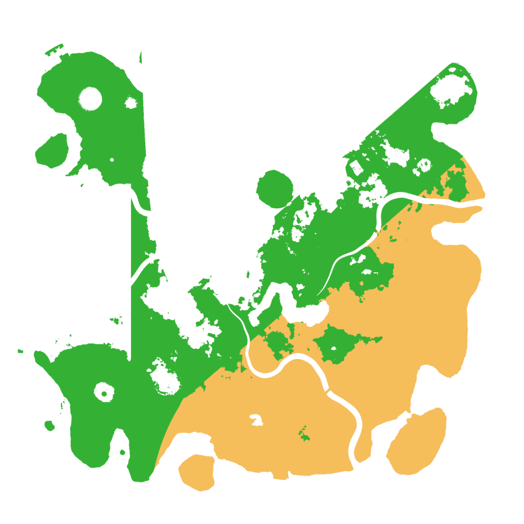 Biome Rust Map: Procedural Map, Size: 4000, Seed: 925817