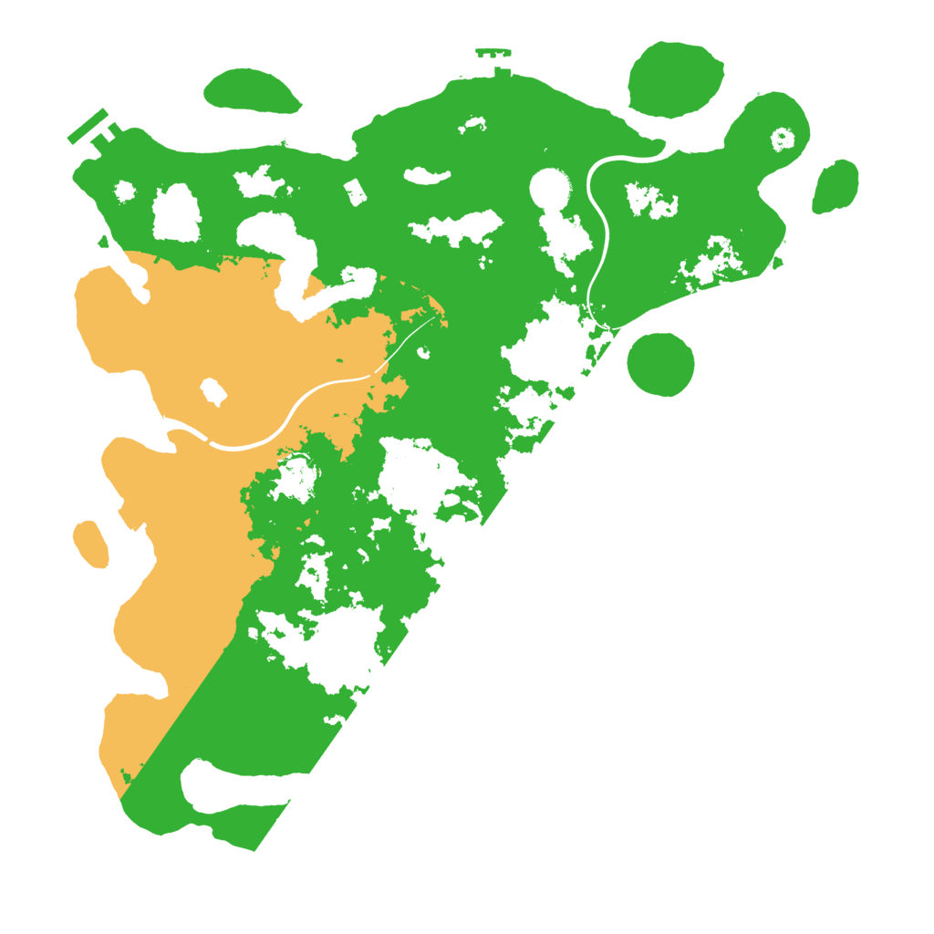 Biome Rust Map: Procedural Map, Size: 4000, Seed: 1718379584