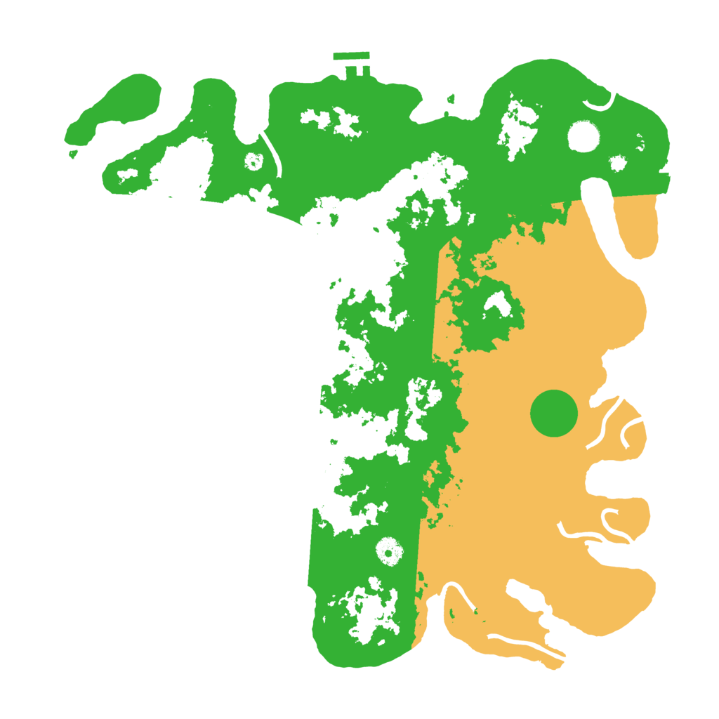 Biome Rust Map: Procedural Map, Size: 4000, Seed: 209105707