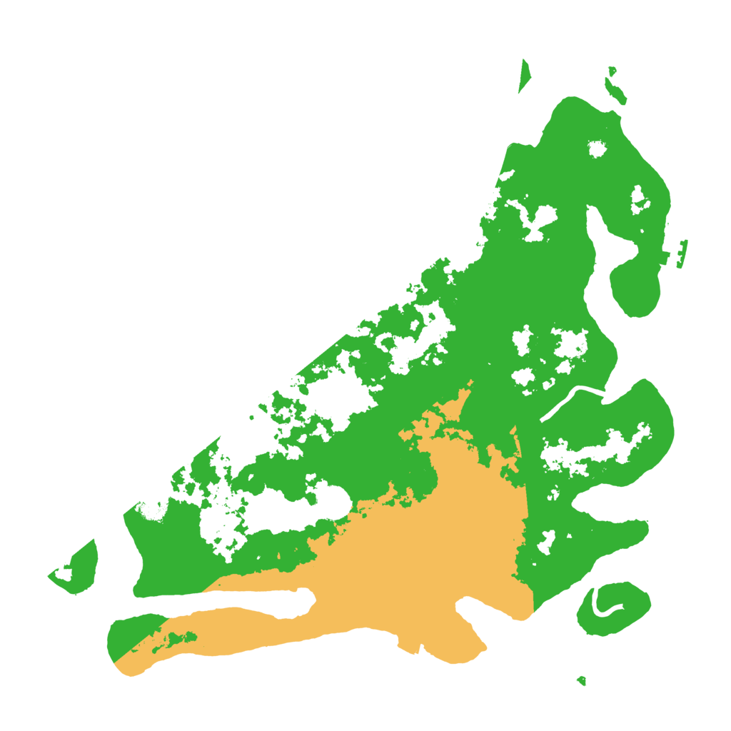 Biome Rust Map: Procedural Map, Size: 3800, Seed: 324890520
