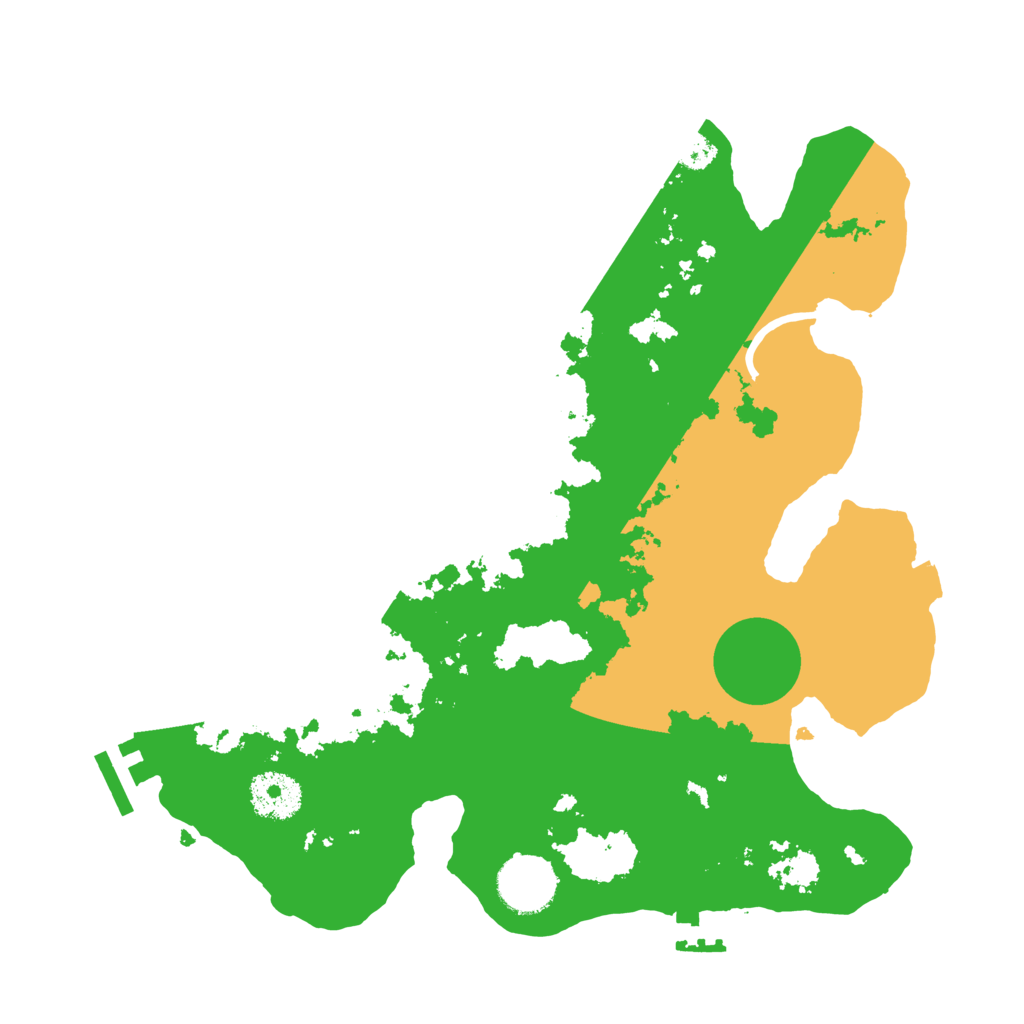 Biome Rust Map: Procedural Map, Size: 3100, Seed: 1127145825