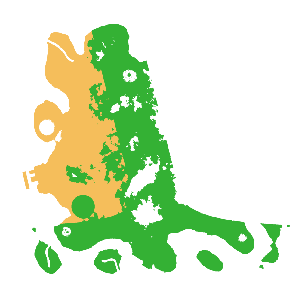 Biome Rust Map: Procedural Map, Size: 3500, Seed: 1450864427