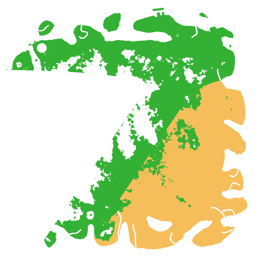 Biome Rust Map: Procedural Map, Size: 4851, Seed: 1245639