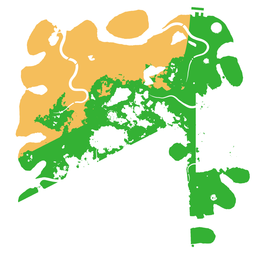 Biome Rust Map: Procedural Map, Size: 4250, Seed: 1791269313