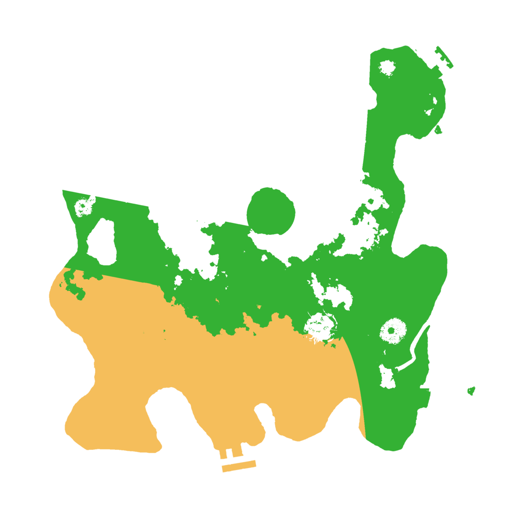 Biome Rust Map: Procedural Map, Size: 3000, Seed: 2048537363