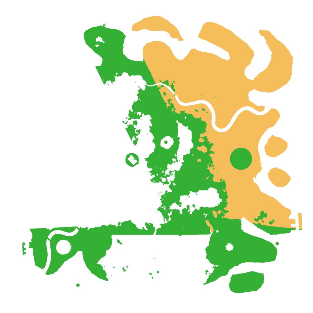 Biome Rust Map: Procedural Map, Size: 3751, Seed: 123456