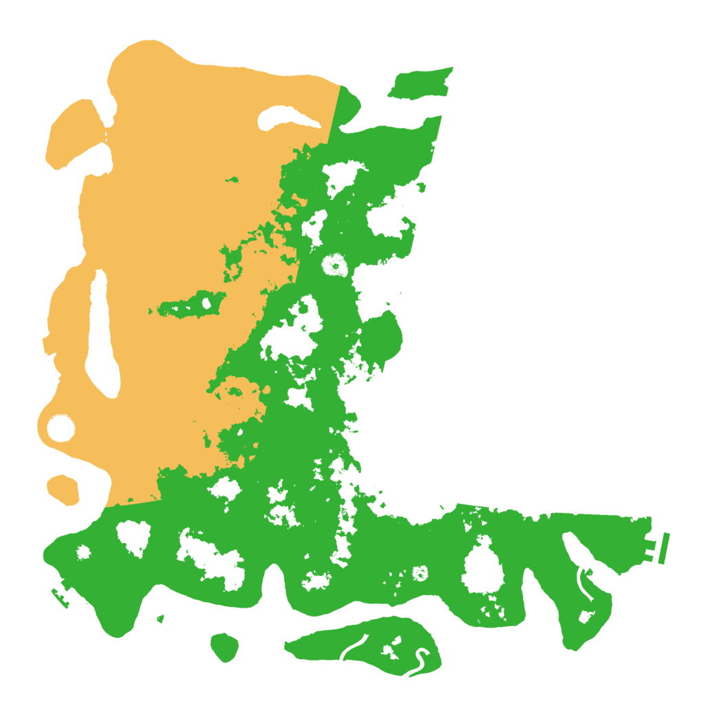 Biome Rust Map: Procedural Map, Size: 4500, Seed: 5456664