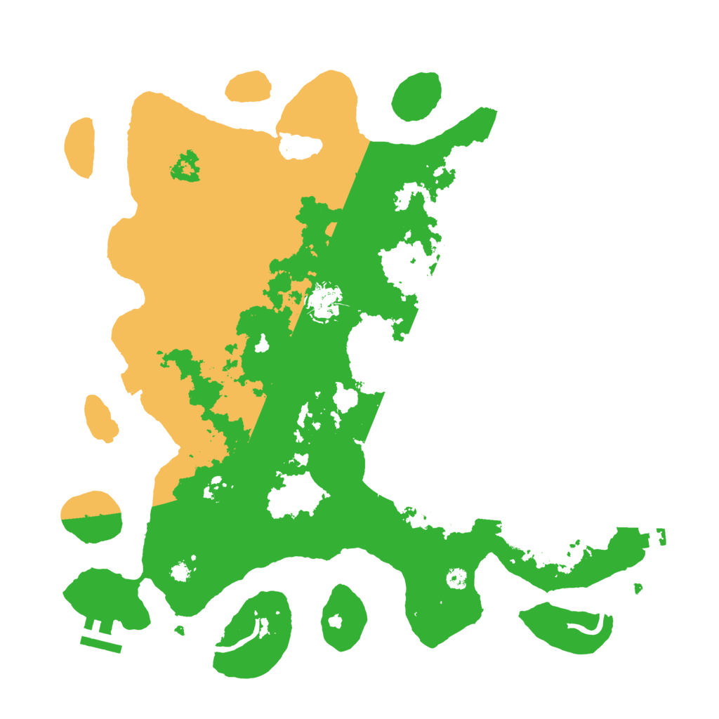 Biome Rust Map: Procedural Map, Size: 3500, Seed: 1988753408