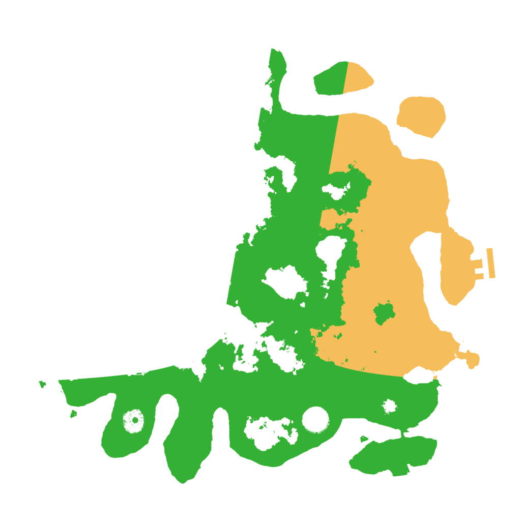 Biome Rust Map: Procedural Map, Size: 3500, Seed: 508278729