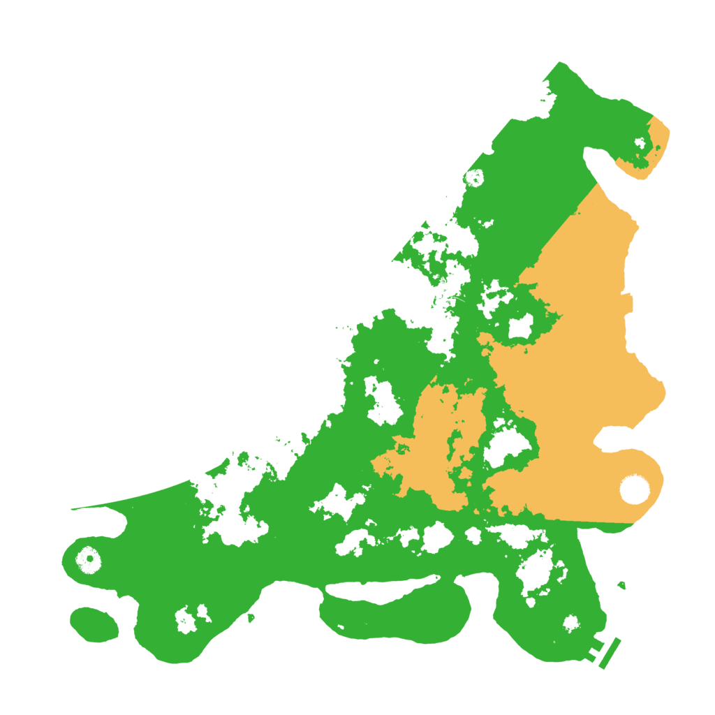 Biome Rust Map: Procedural Map, Size: 4250, Seed: 1666505802