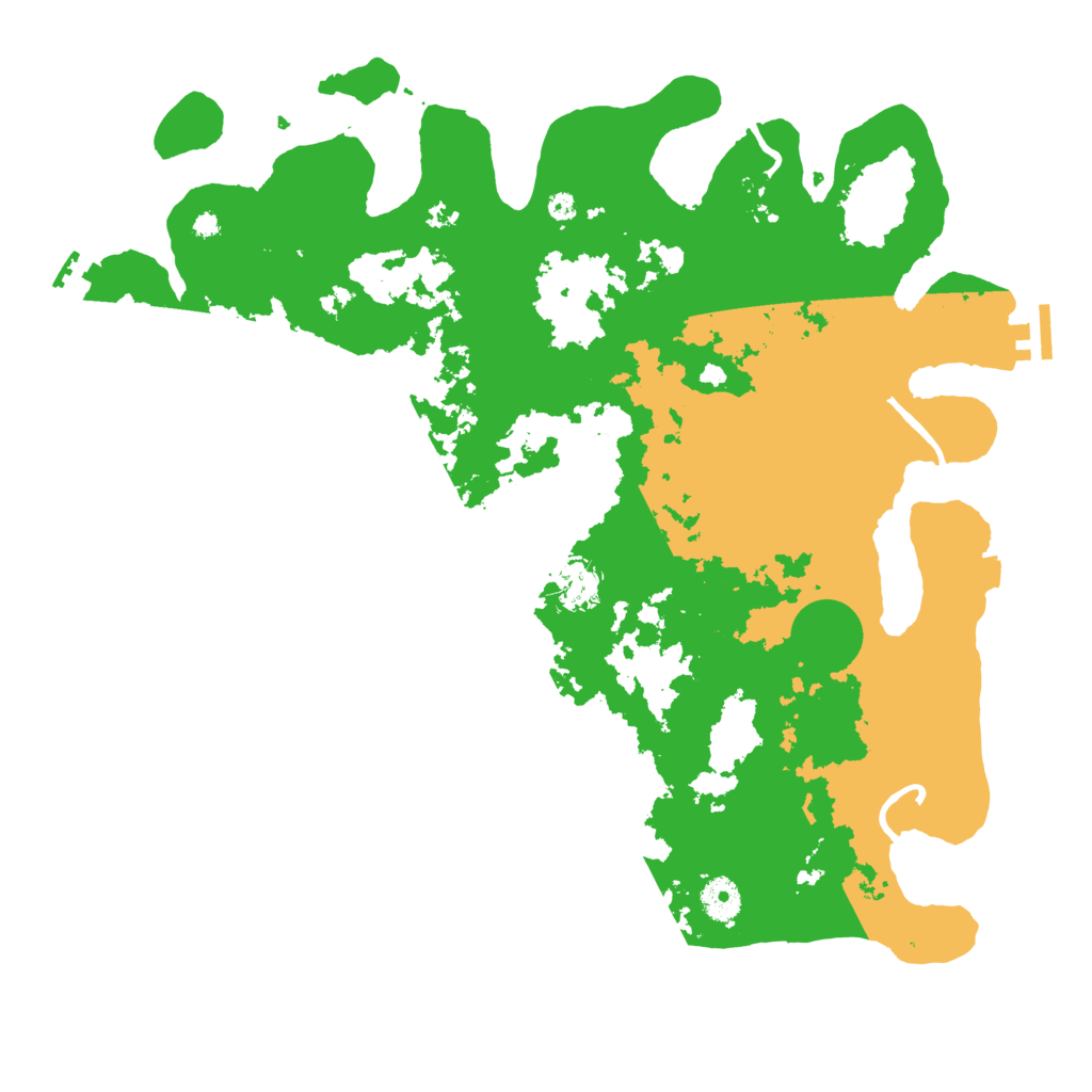 Biome Rust Map: Procedural Map, Size: 4000, Seed: 305568709