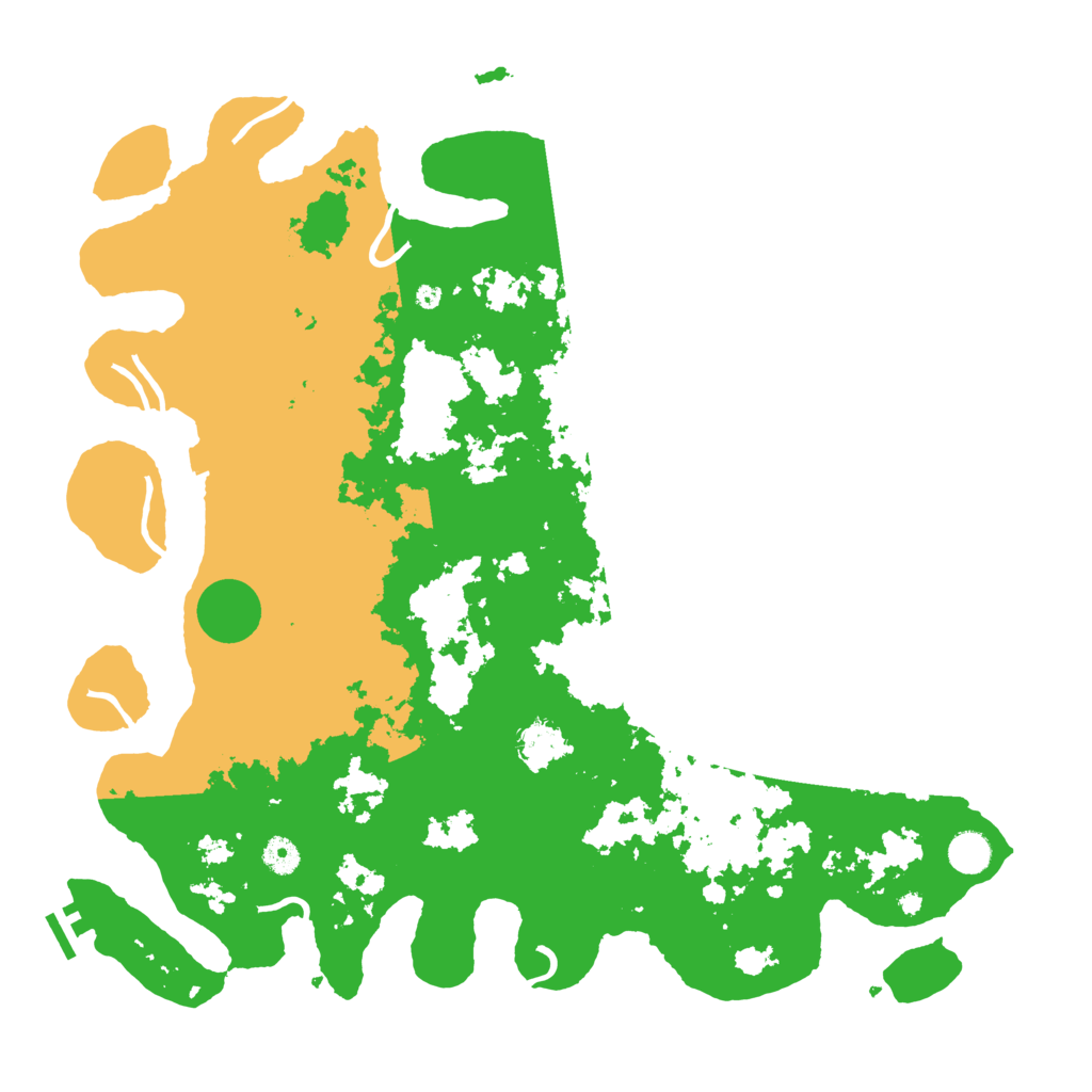 Biome Rust Map: Procedural Map, Size: 4500, Seed: 1449707579