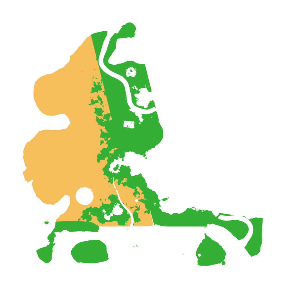 Biome Rust Map: Procedural Map, Size: 3000, Seed: 1429848379