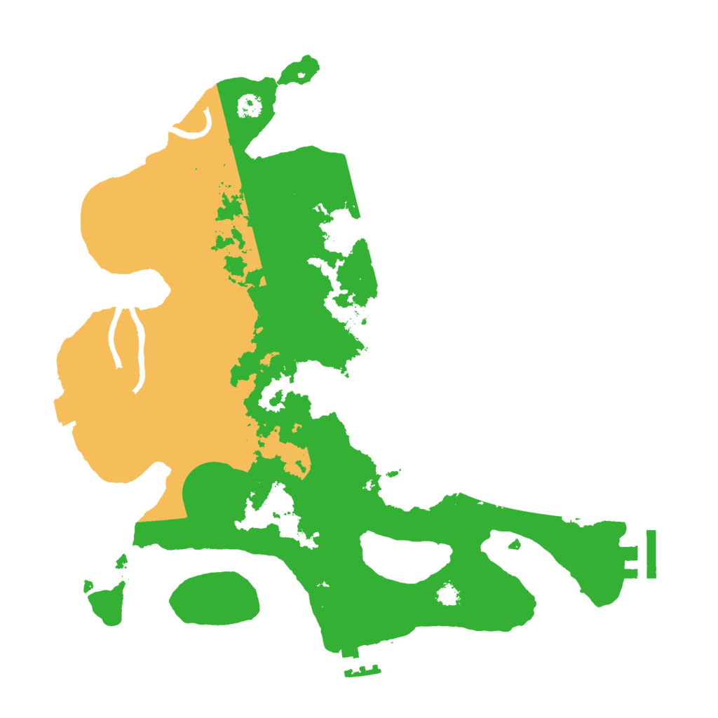 Biome Rust Map: Procedural Map, Size: 3000, Seed: 1429848379