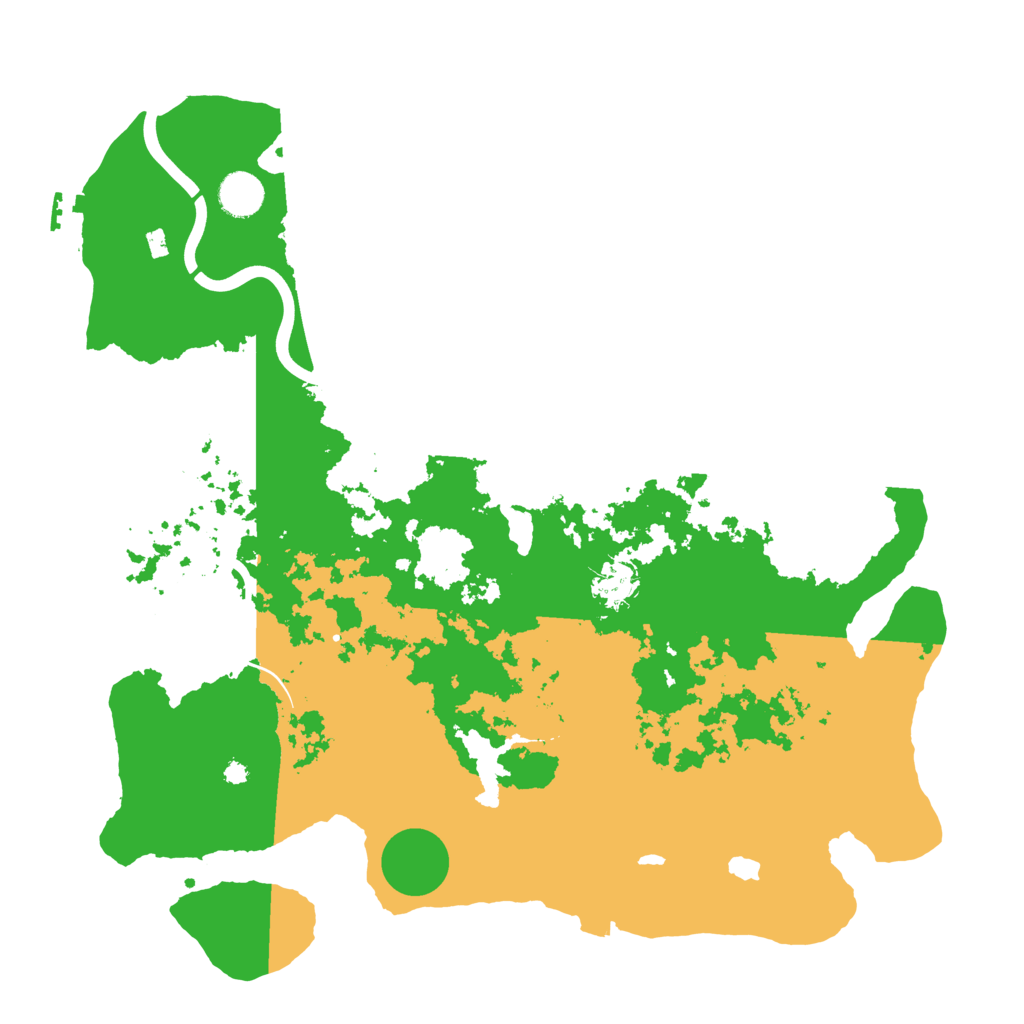 Biome Rust Map: Procedural Map, Size: 4000, Seed: 1869720438