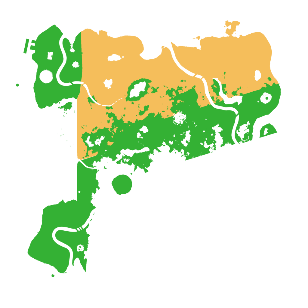 Biome Rust Map: Procedural Map, Size: 4250, Seed: 1754656658