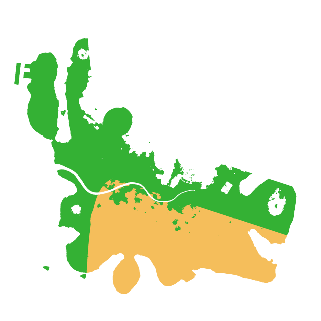 Biome Rust Map: Procedural Map, Size: 3000, Seed: 1393635608