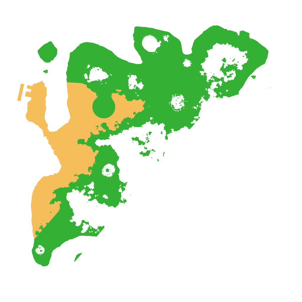 Biome Rust Map: Procedural Map, Size: 3500, Seed: 1920047780