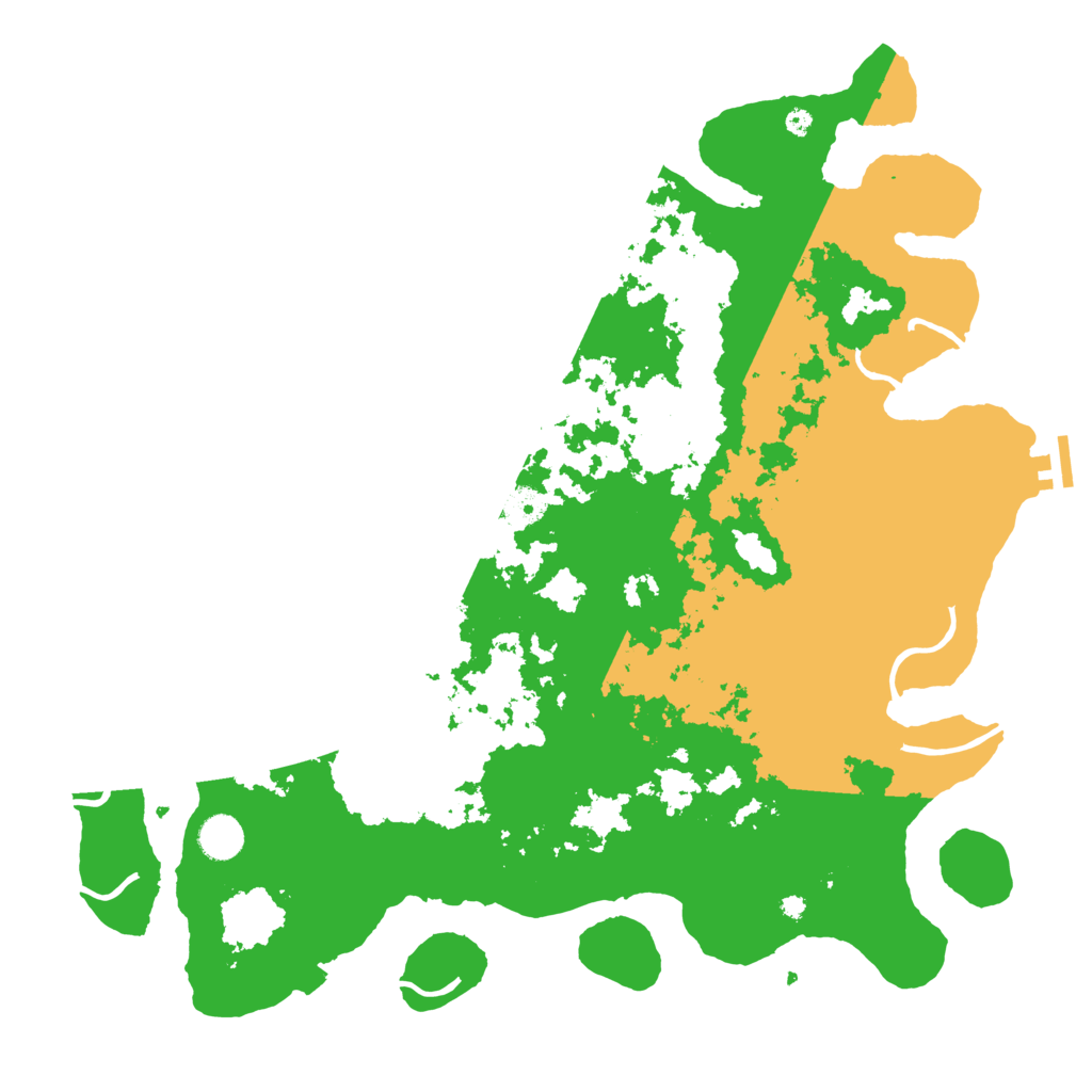 Biome Rust Map: Procedural Map, Size: 4250, Seed: 2001880190