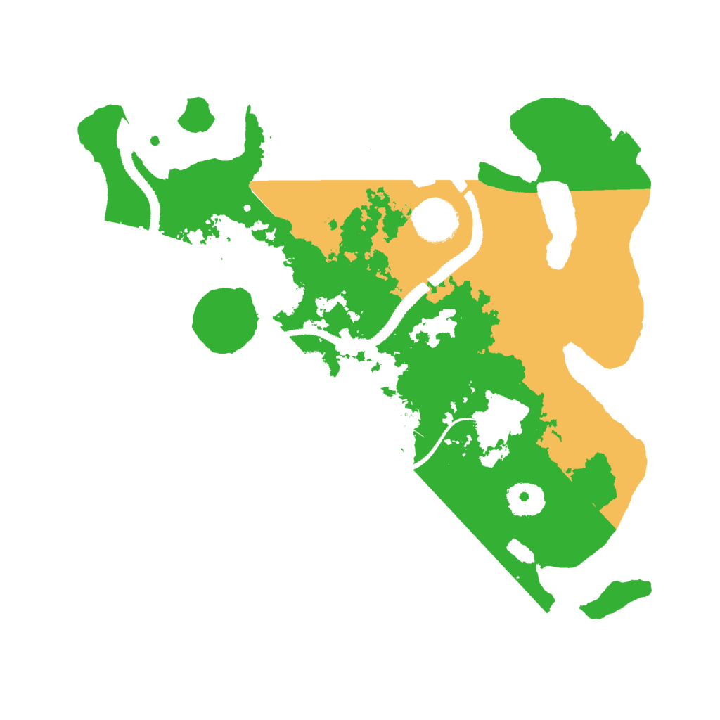 Biome Rust Map: Procedural Map, Size: 3000, Seed: 286016