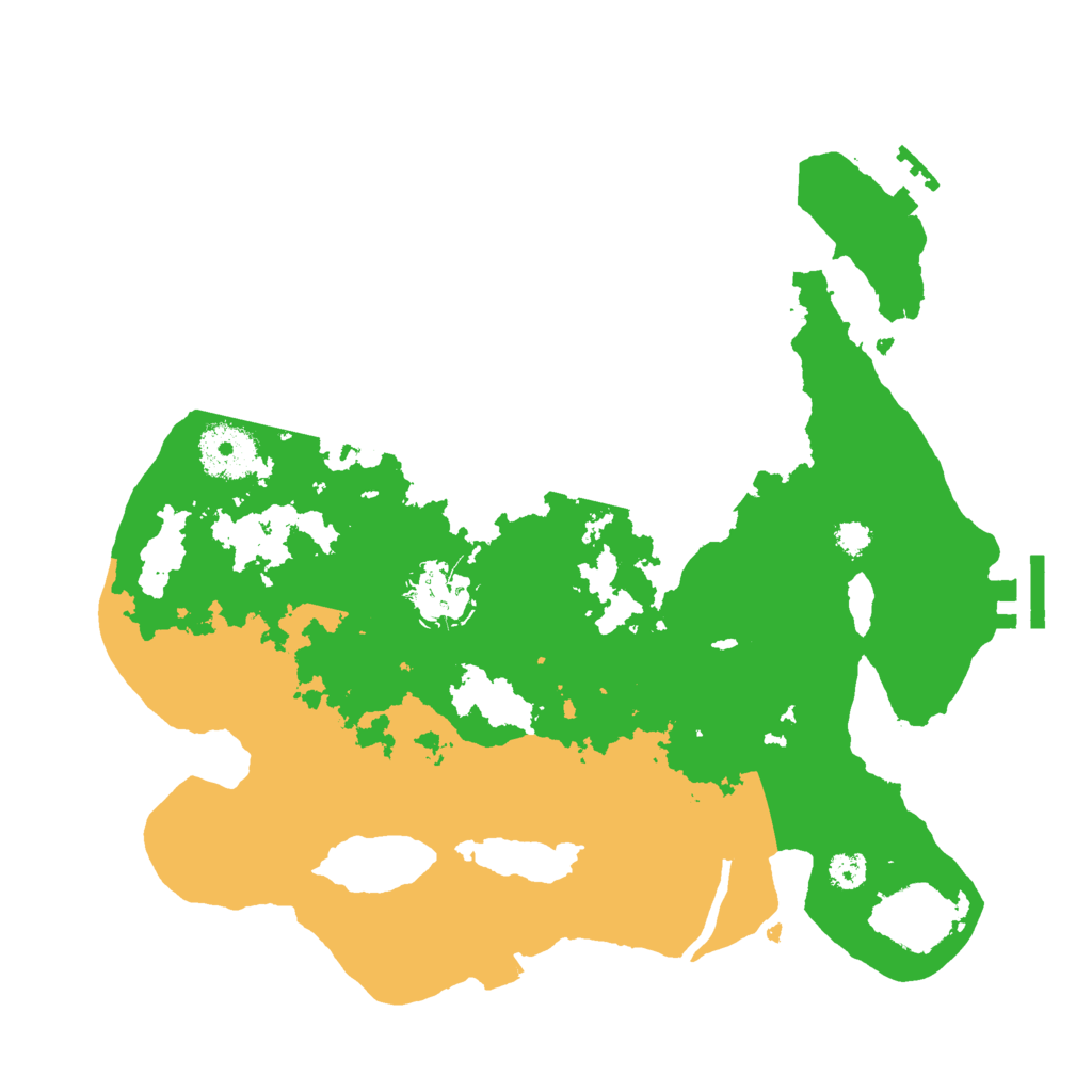 Biome Rust Map: Procedural Map, Size: 3000, Seed: 29899