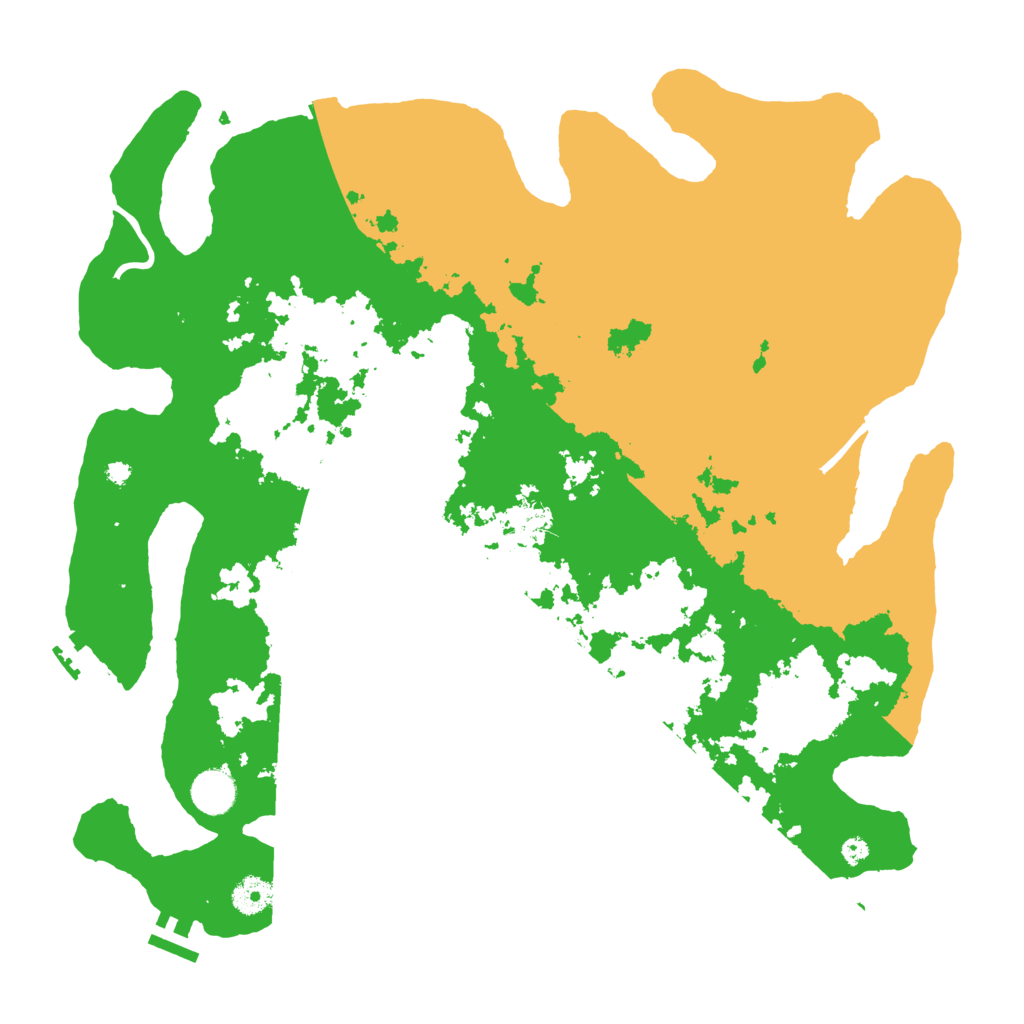 Biome Rust Map: Procedural Map, Size: 4000, Seed: 82442866