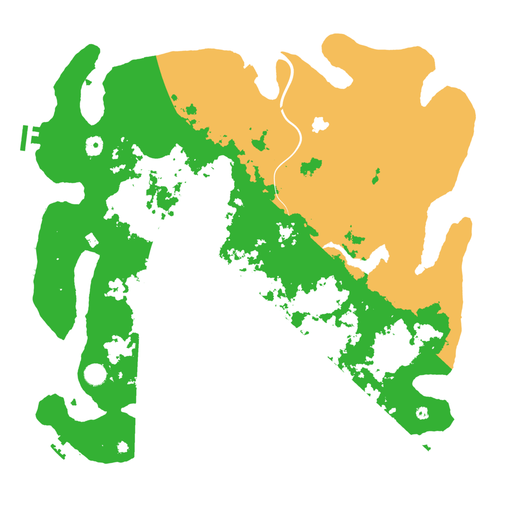 Biome Rust Map: Procedural Map, Size: 4000, Seed: 82442866