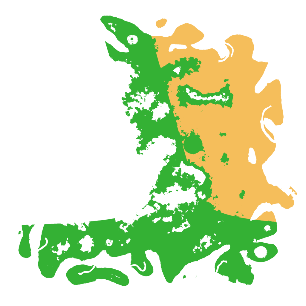 Biome Rust Map: Procedural Map, Size: 4500, Seed: 1169