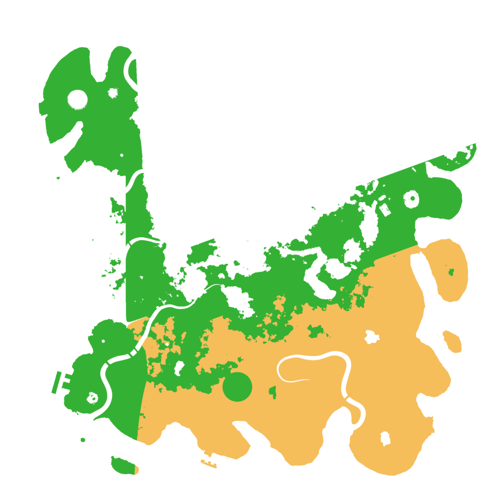 Biome Rust Map: Procedural Map, Size: 4500, Seed: 67567