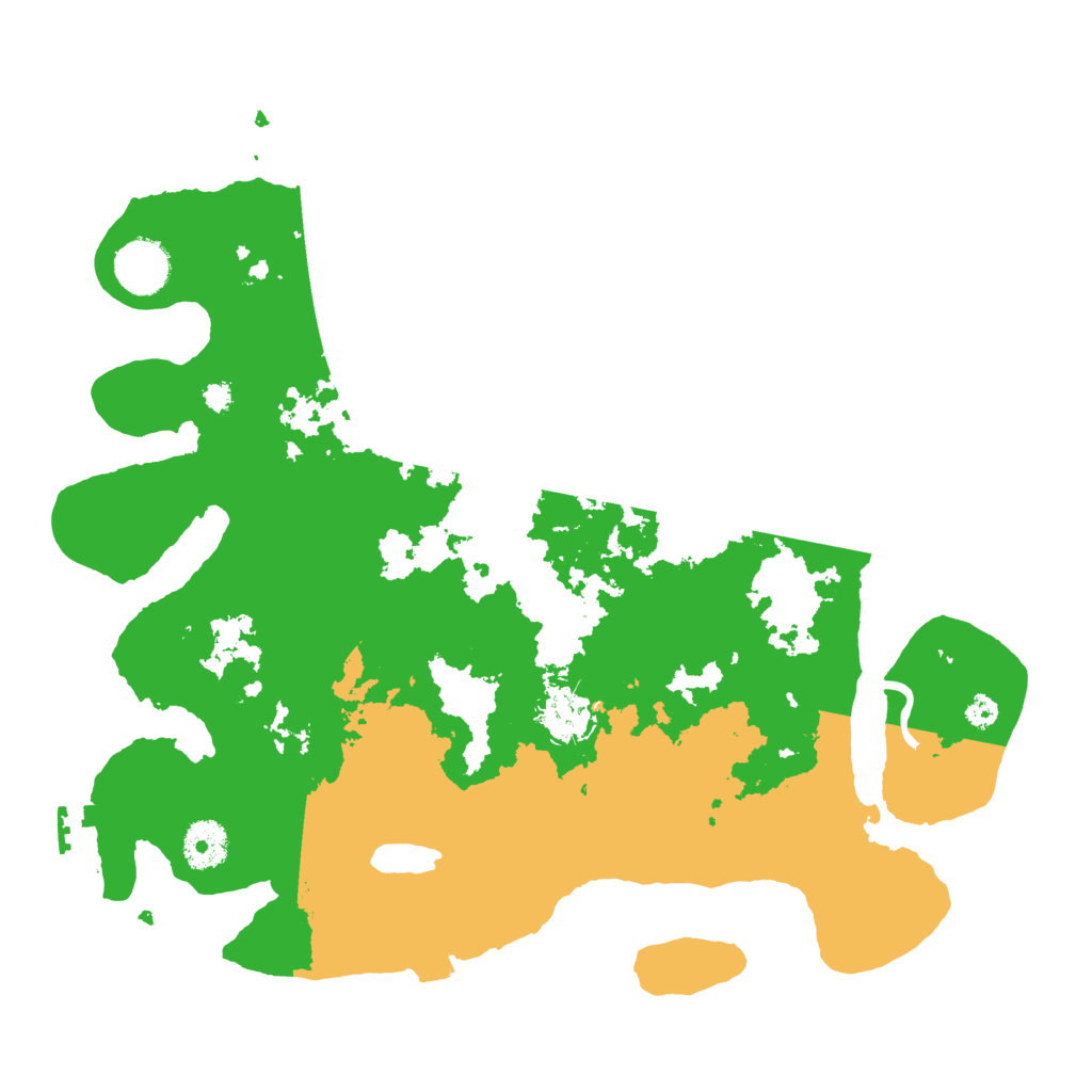 Biome Rust Map: Procedural Map, Size: 3500, Seed: 1936404151