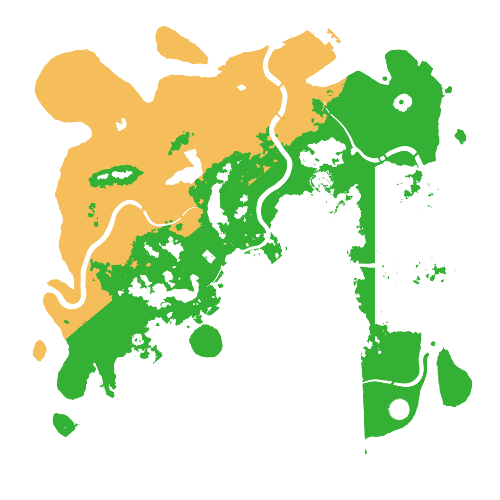 Biome Rust Map: Procedural Map, Size: 4250, Seed: 123114005