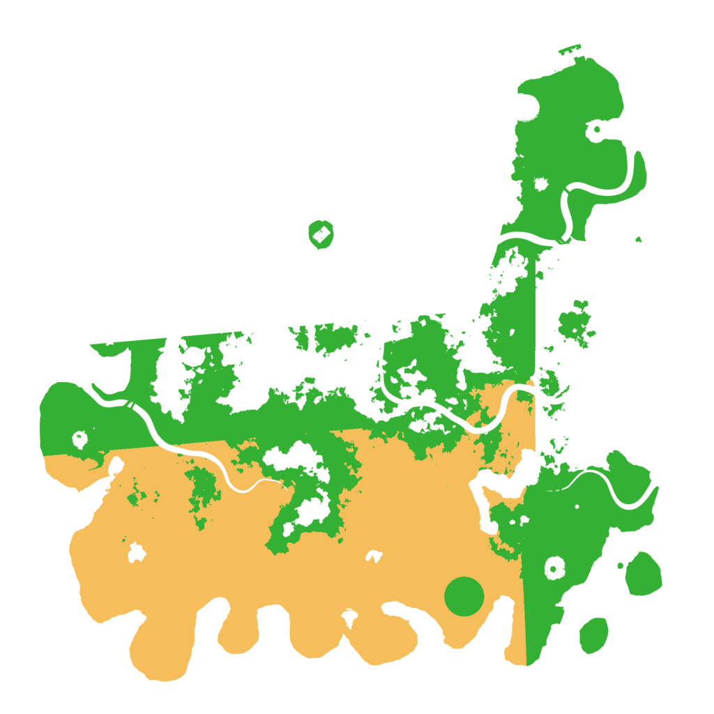 Biome Rust Map: Procedural Map, Size: 4750, Seed: 1314834252