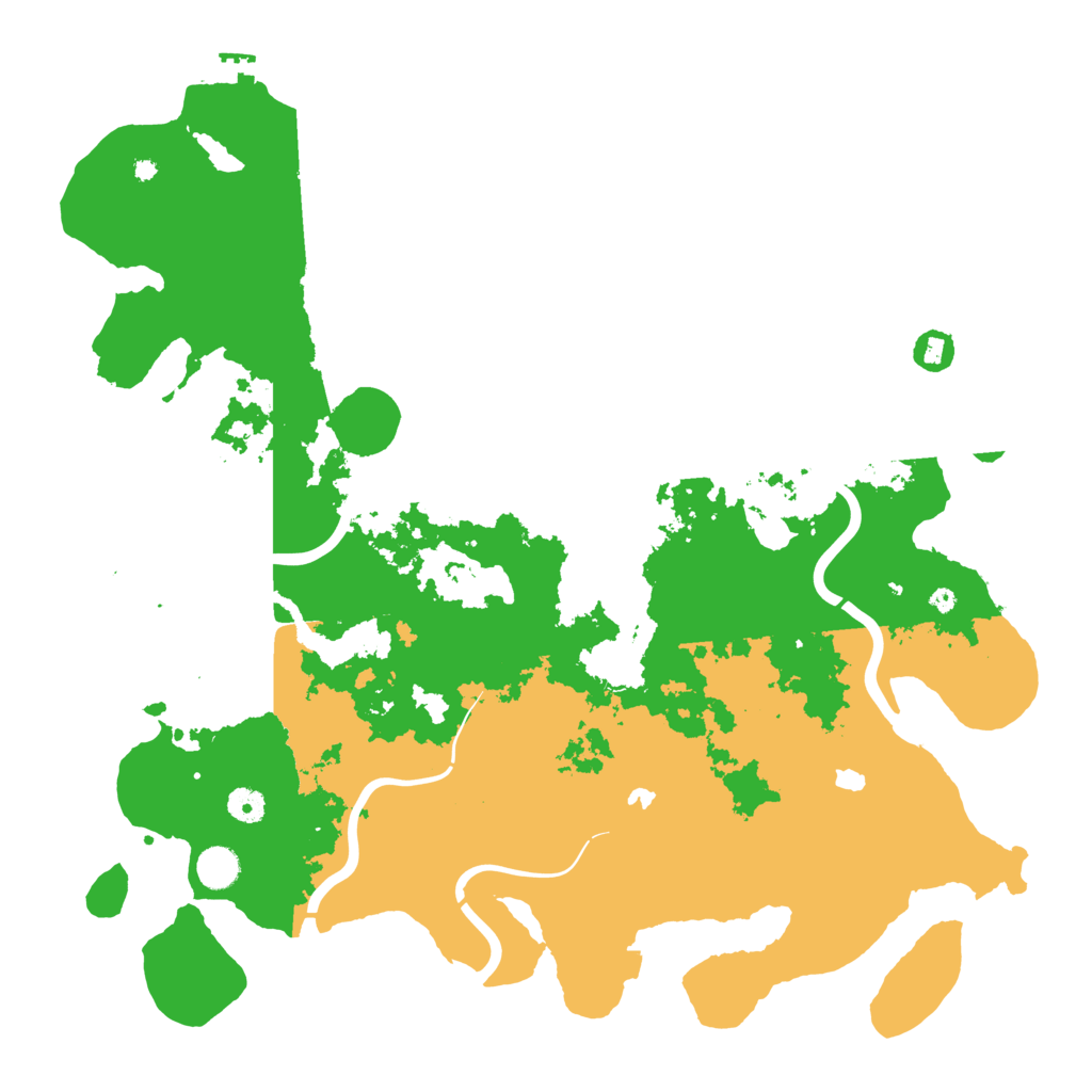 Biome Rust Map: Procedural Map, Size: 4500, Seed: 344697868