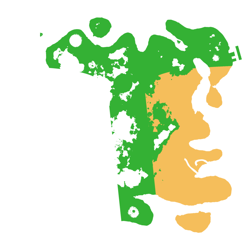Biome Rust Map: Procedural Map, Size: 3500, Seed: 1135558541