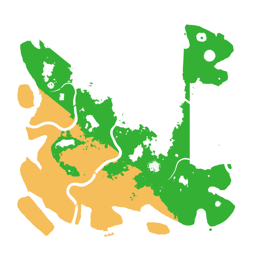 Biome Rust Map: Procedural Map, Size: 3900, Seed: 1617351573